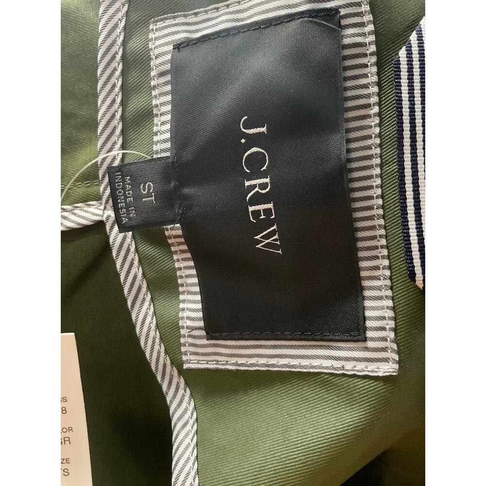 J. Crew Green Polyurethane Basic Jacket - image 3